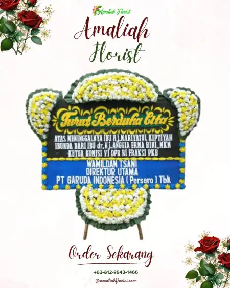 Papan Bunga Duka Banyukembar